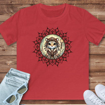 Cute Tiger Mandala - Kids T-Shirt