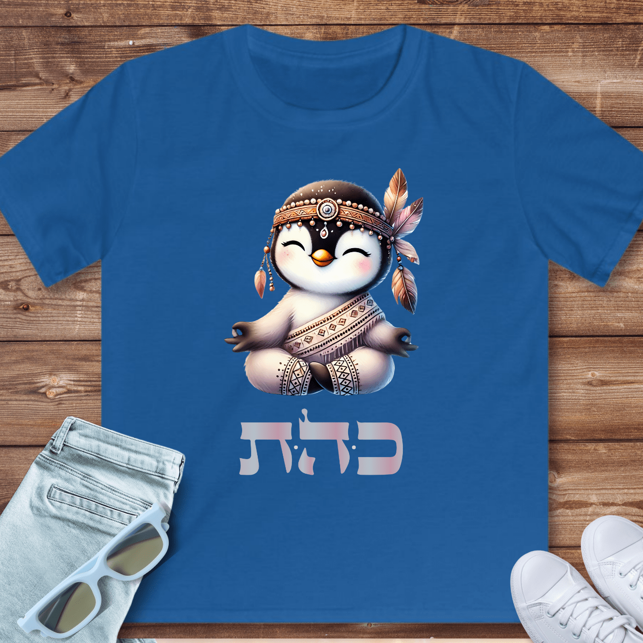 72 Names of God for Kids No. 8: Balance - KAF HEY TAV - Kids T-Shirt