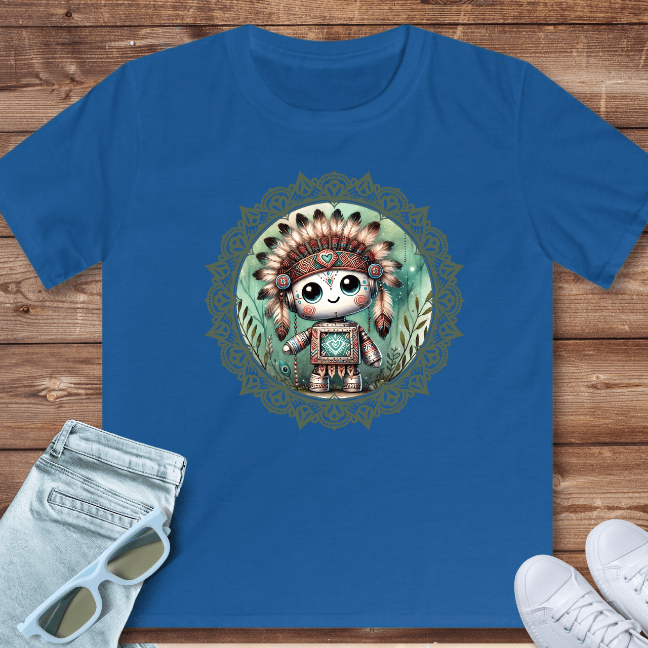 Cute Robot - Kids T-Shirt