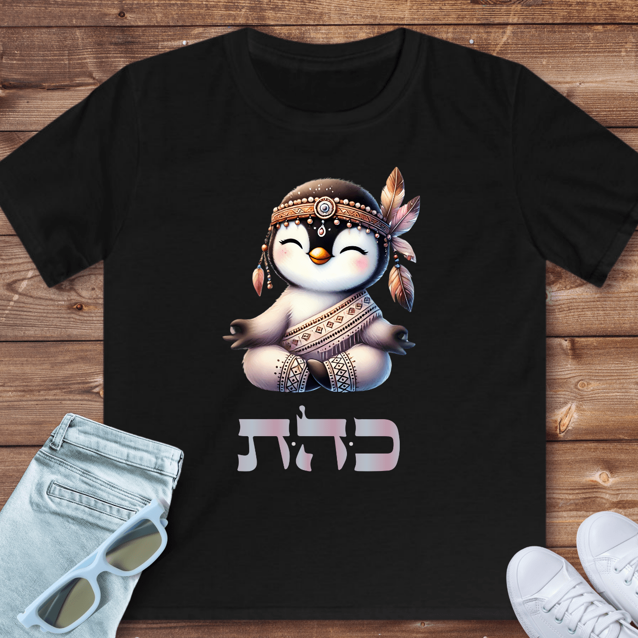 72 Names of God for Kids No. 8: Balance - KAF HEY TAV - Kids T-Shirt