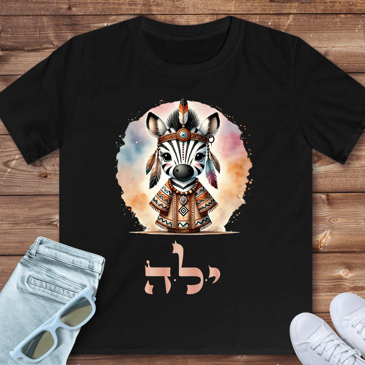 72 Names of God for Kids No. 44: Transforming judgement - YUD LAMED HEY - Kids T-Shirt