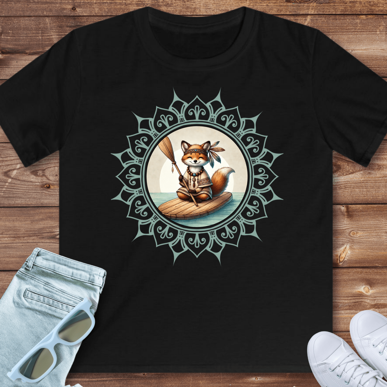 Fließe wie das Wasser - Kinder T-Shirt