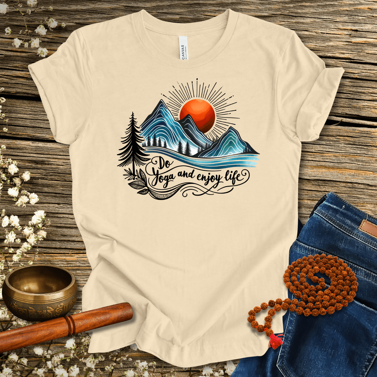 Do Yoga and enjoy Life - Unisex T-Shirt