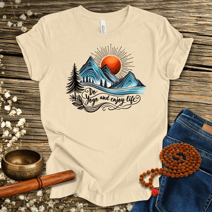 Do Yoga and enjoy Life - Unisex T-Shirt