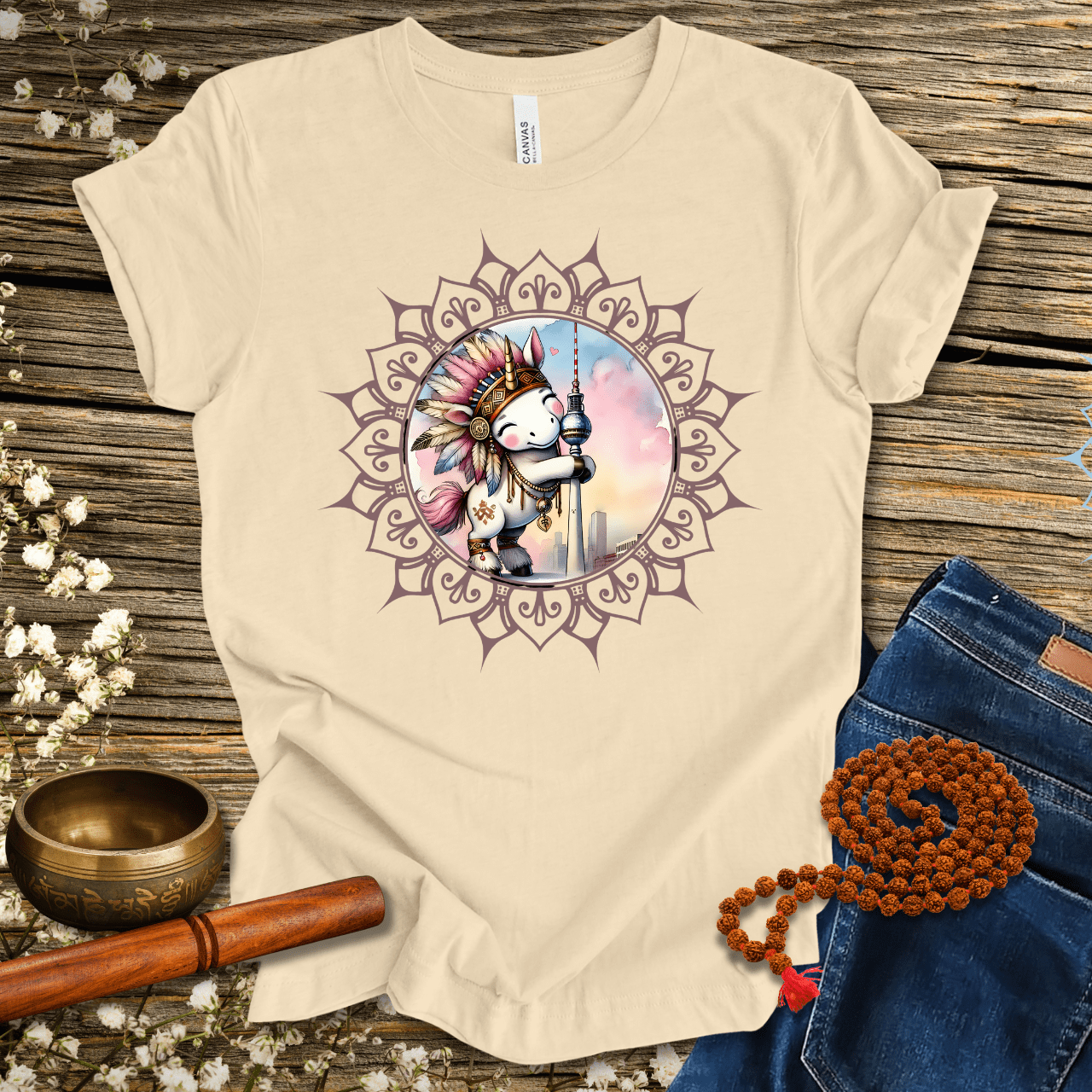 Berlinisiert - Shamanic Unicorn - Unisex T-Shirt