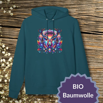 Mystic Deer Hoodie — Organic Sweatshirt