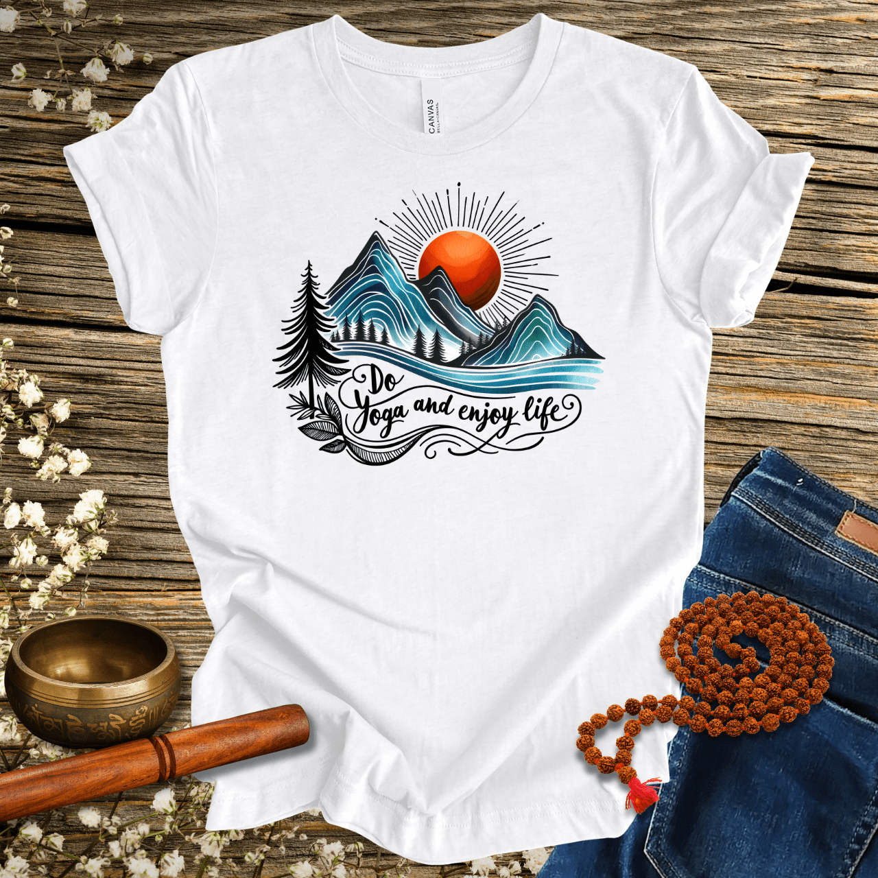 Do Yoga and enjoy Life - Unisex T-Shirt