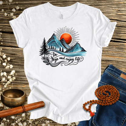 Do Yoga and enjoy Life - Unisex T-Shirt