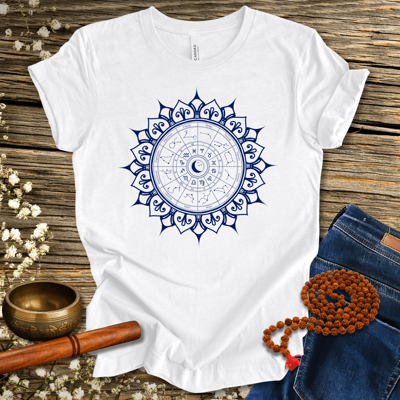 Astrology Mandala - Unisex T-Shirt