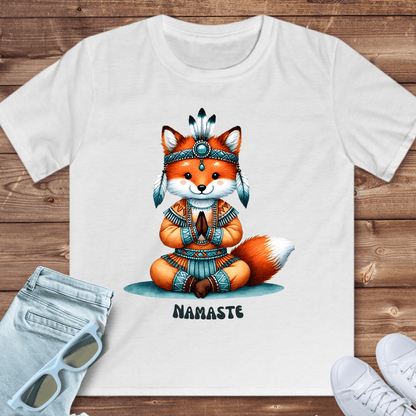 Cute Fox Shaman - Kids T-Shirt