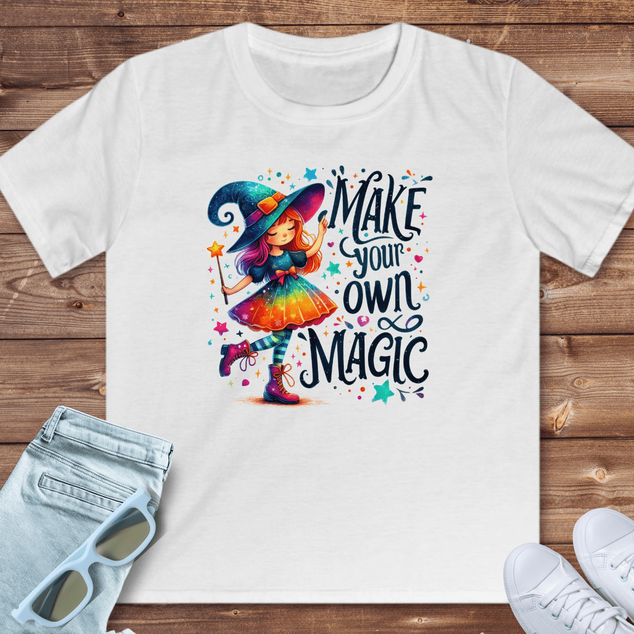 Erschaffe deine eigene Magie - Kinder T-Shirt