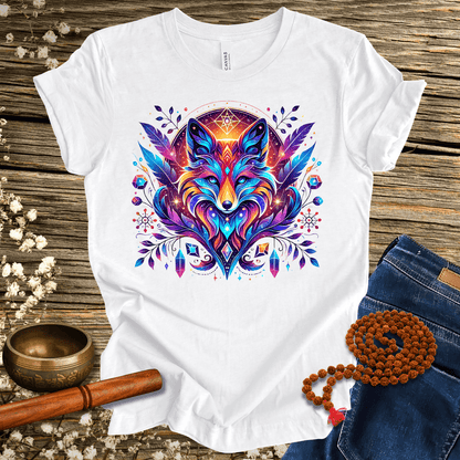 Cosmic Fox Spirit Animal - Unisex T-Shirt