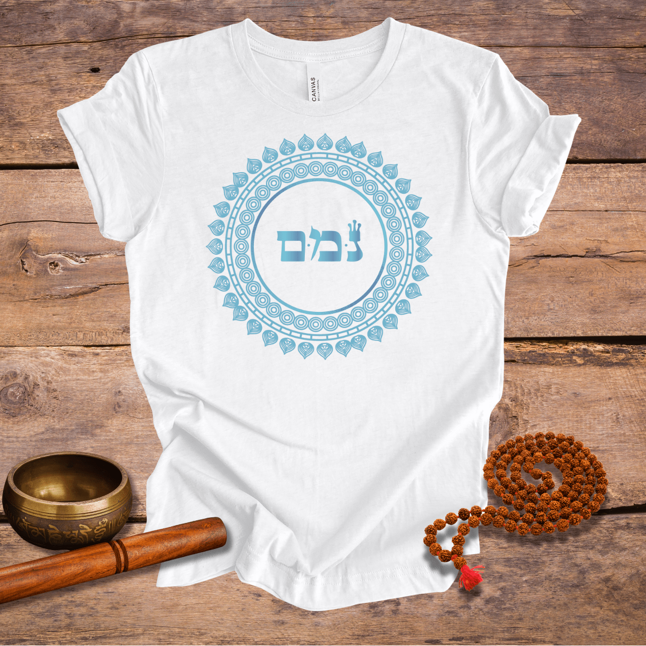 72 Namen Gottes - Nr. 57 - Seelenbotschaften - NUN MEM MEM - Kabbala Unisex T-Shirt