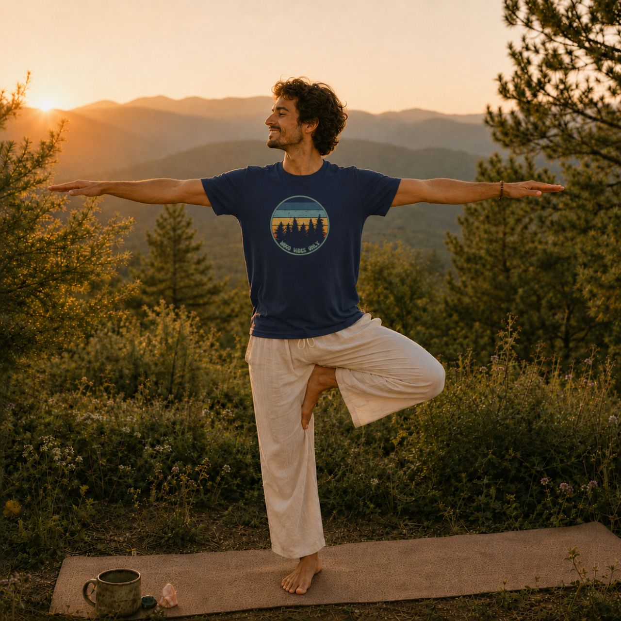 Wood vibes only - Organic Unisex T-Shirt