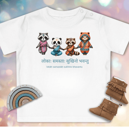 Lokāḥ Samastāḥ Sukhino Bhavantu – Bio-Baby-T-Shirt